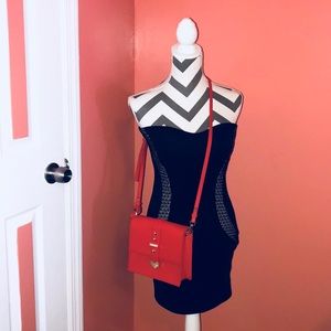 SALE** Authnc Badgley Mischka Red crossbody NWOT